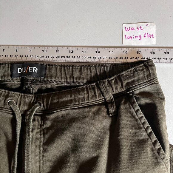 DU/ER Duer N2X No Sweat Slim Fit Joggers Pants - Men's Size 36*30 - Green - Picture 8 of 10